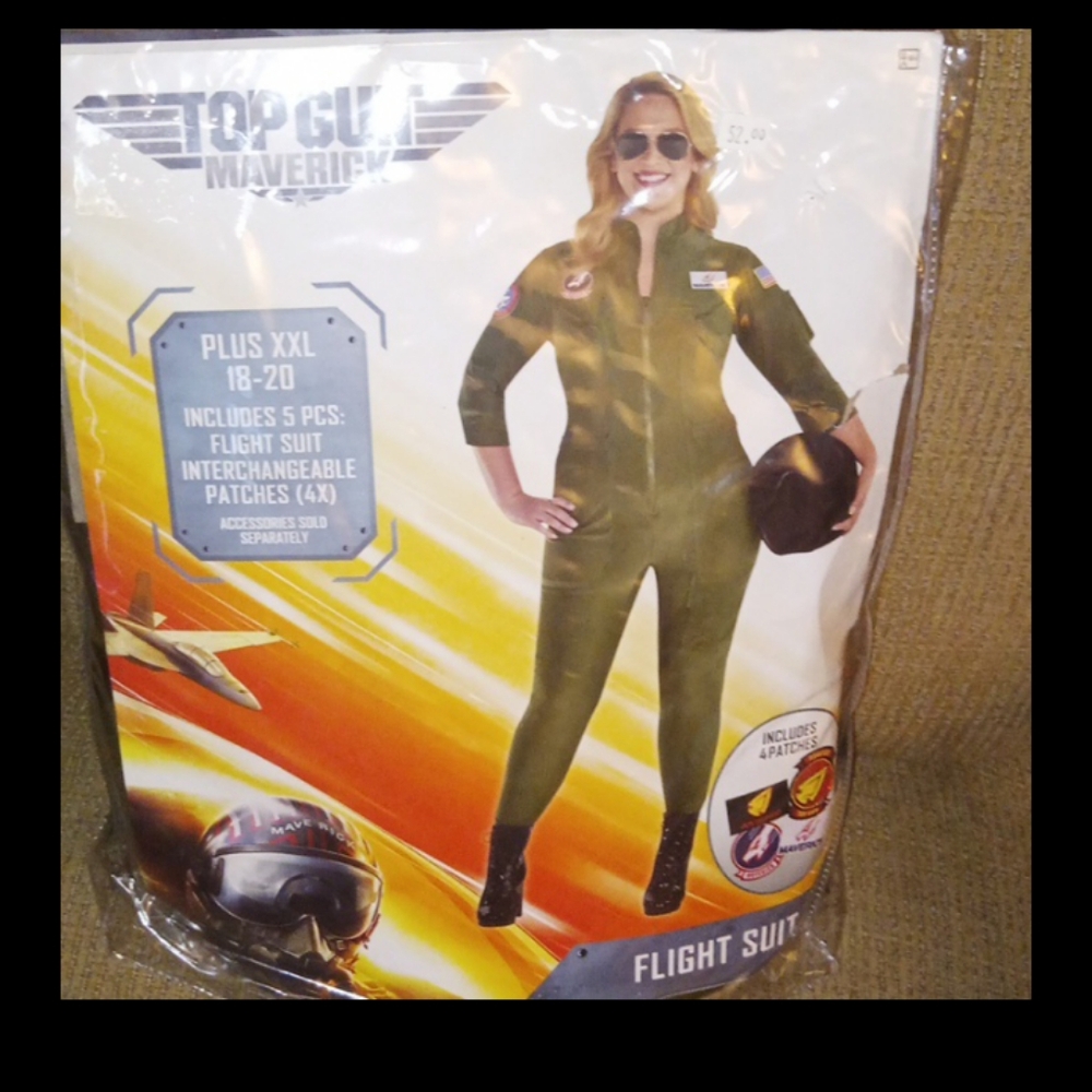 Top Gun Maverick Flight Suit Costume for Women